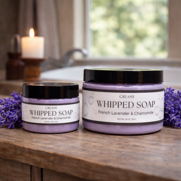 Whipped Soap - French Lavender & Chamomile