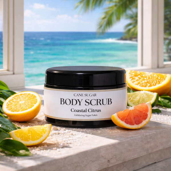 Cane Sugar Body Scrub- Coastal Citrus