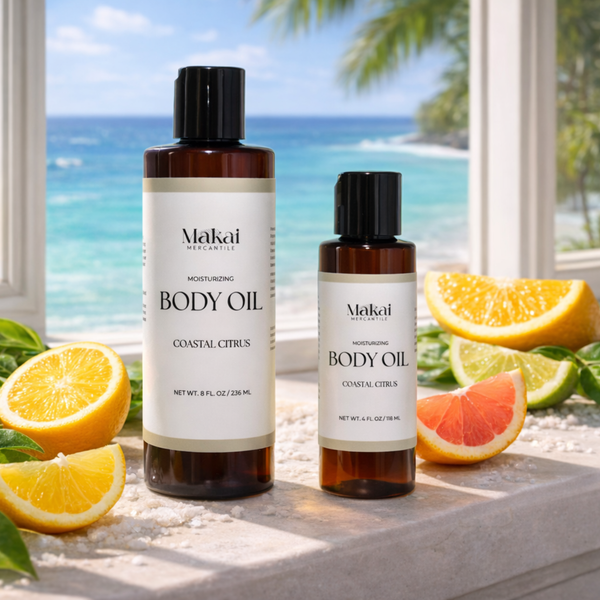 Moisturizing Body Oil- Coastal Citrus