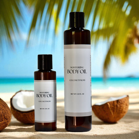 Moisturizing Body Oil- Coconut Palms