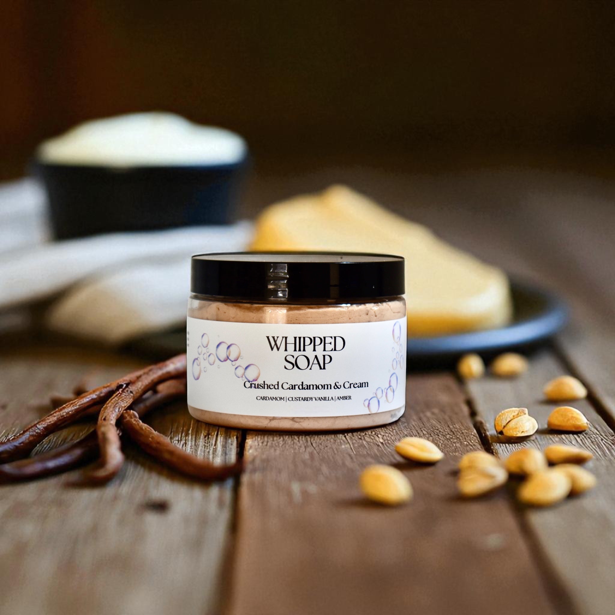 Whipped Soap - Crushed Cardamom & Cream