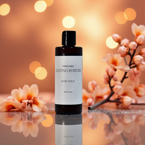 Perfumed Dusting Powder - Rose Gold