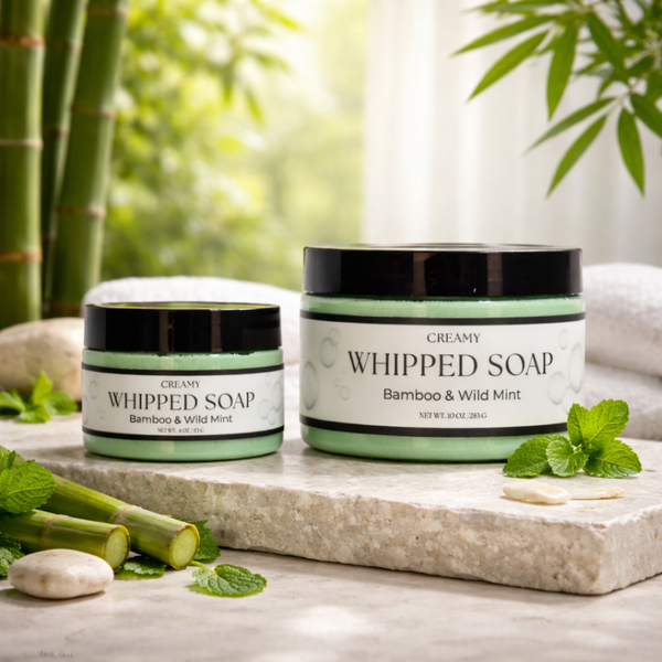 Whipped Soap - Bamboo & Wild Mint