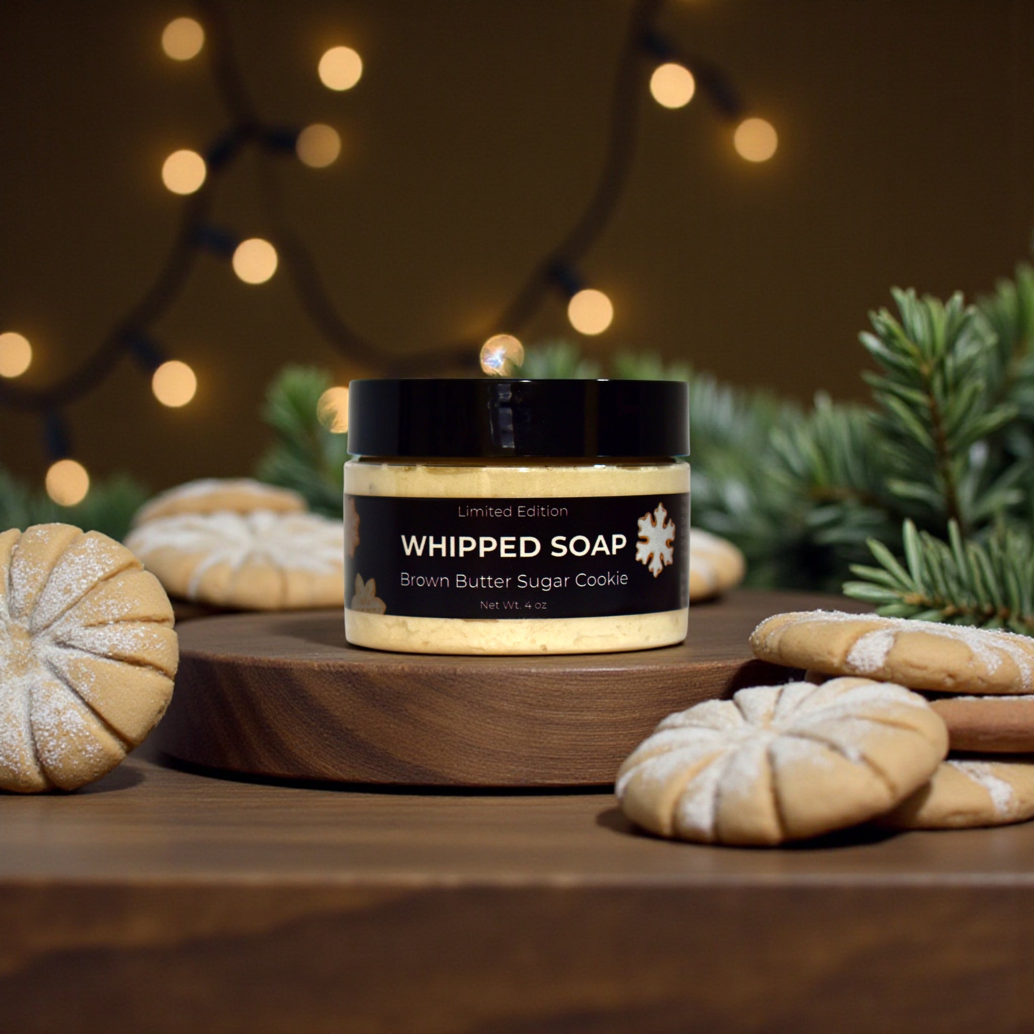 Seasonal Mini Whipped Soap - Brown Butter Sugar Cookie