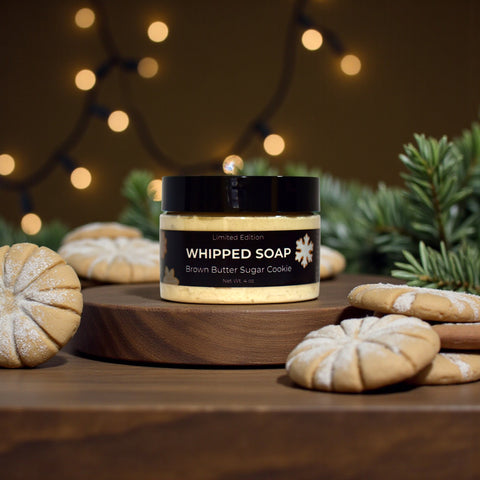 Seasonal Mini Whipped Soap - Brown Butter Sugar Cookie