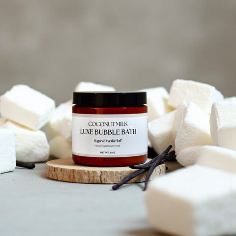 Coconut Milk Luxe Bubble Bath - Sugared Vanilla Fluff