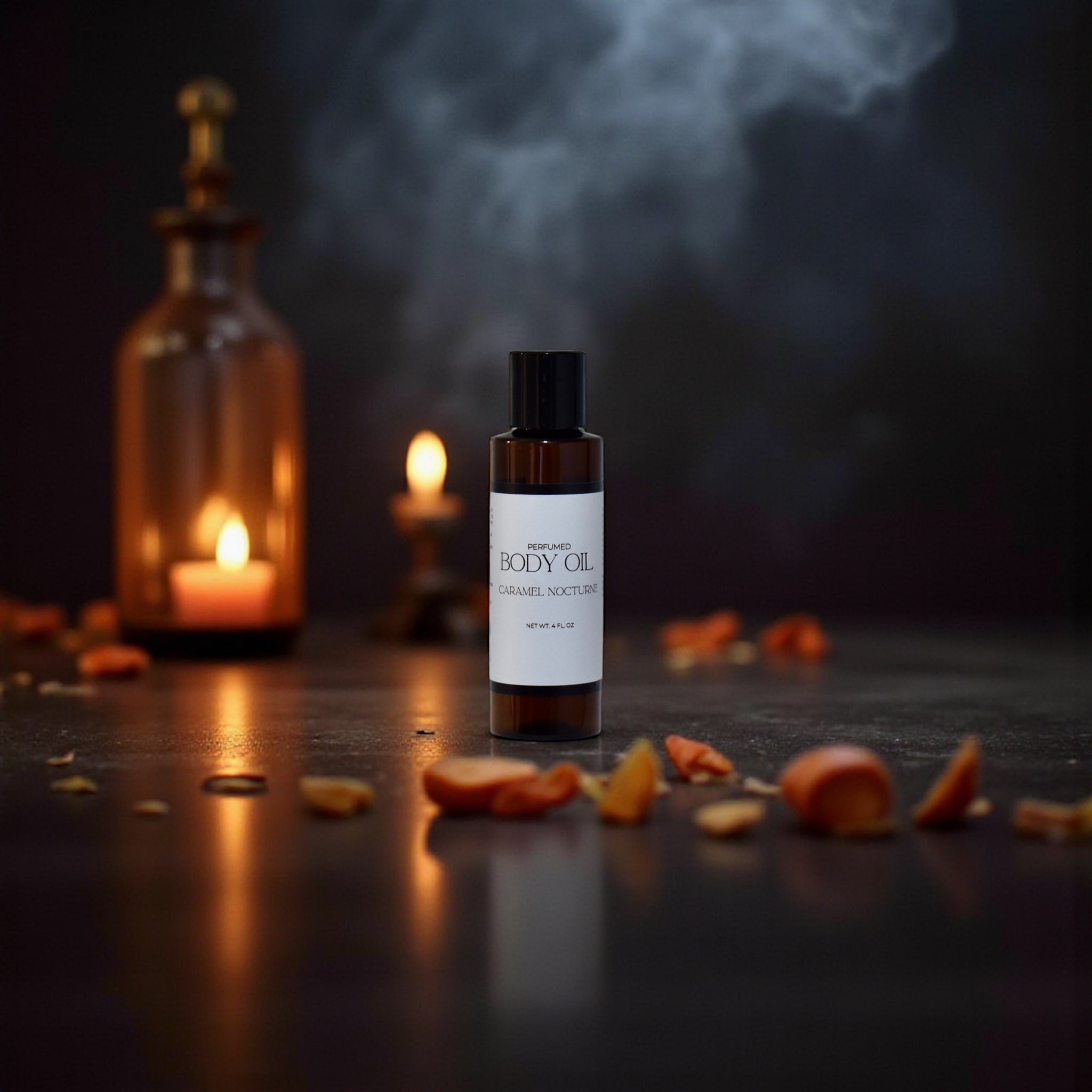 Perfumed Moisturizing Body Oil- Caramel Nocturne