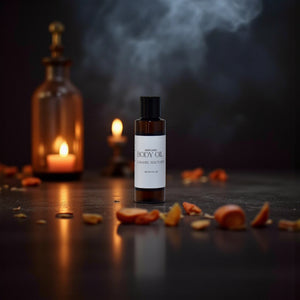 Perfumed Moisturizing Body Oil- Caramel Nocturne