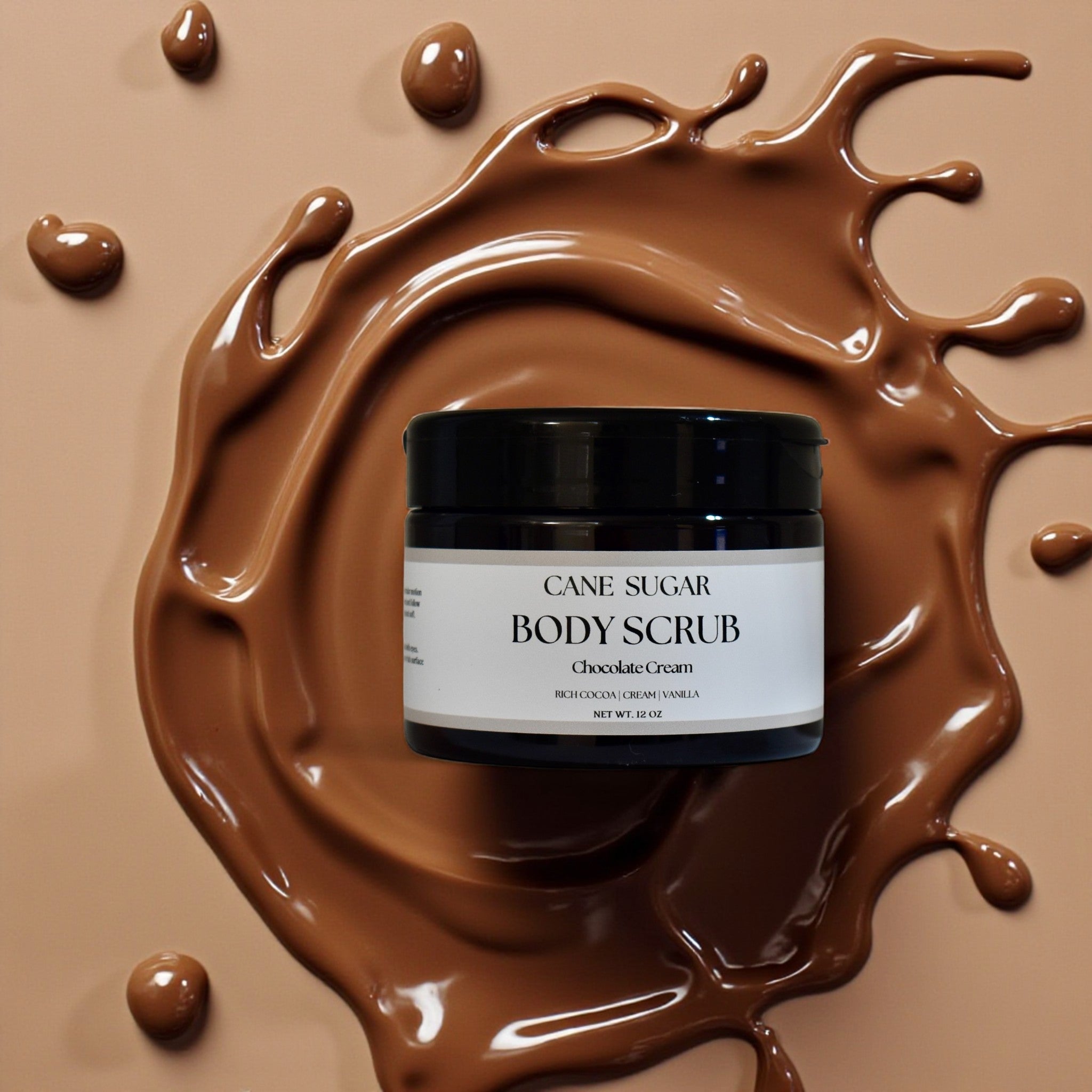 Cane Sugar Body Scrub - Chocolate Cream