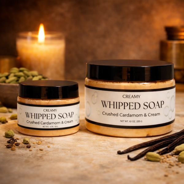 Whipped Soap - Crushed Cardamom & Cream