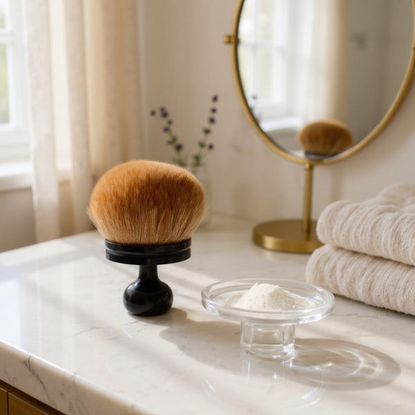 photo of luxury Kabuki Body Brush for dusting powders