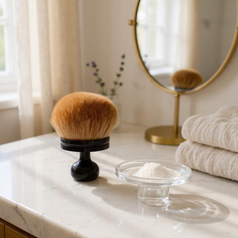 Luxe Kabuki Body Brush For Dusting Powders