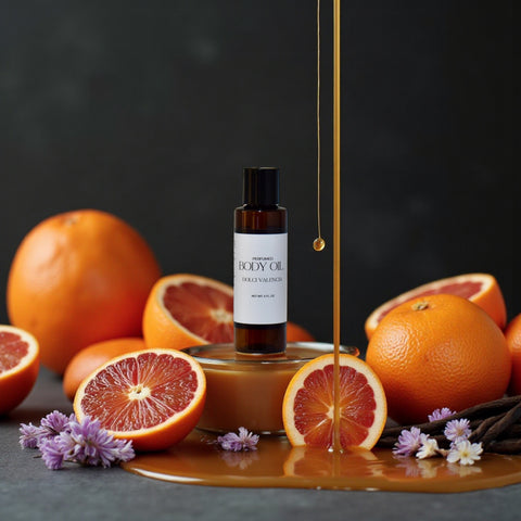 Perfumed Moisturizing Body Oil- Dolci Valencia