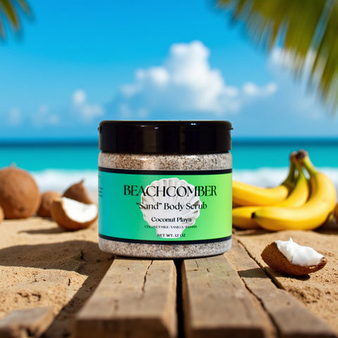 Beachcomber "Sand" Body Scrub - Coconut Playa