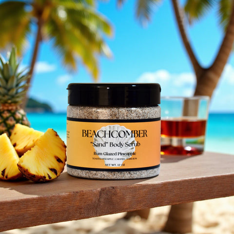 Beachcomber "Sand" Body Scrub - Rum Glazed Pineapple