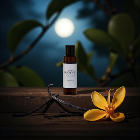 Perfumed Moisturizing Body Oil- Dusk Vanille