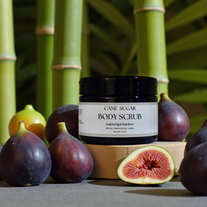 Cane Sugar Body Scrub- Kadota Fig & Bamboo