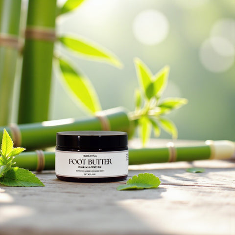 Hydrating Foot Butter- Bamboo & Wild Mint