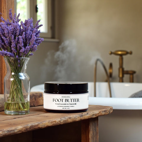 Hydrating Foot Butter- French Lavender & Chamomile