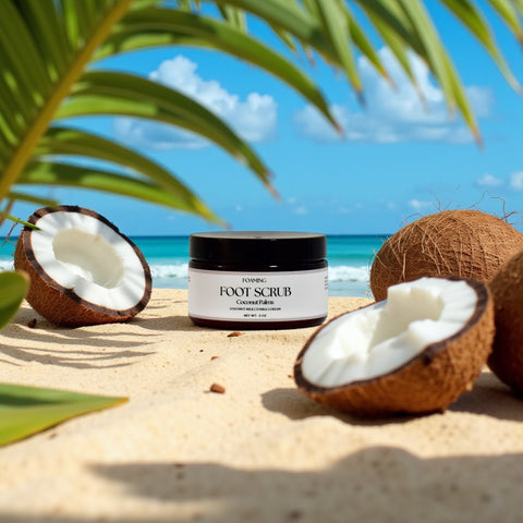 Foaming Pumice Foot Scrub - Coconut Palms