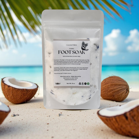 Foaming Foot Soak - Coconut Palms