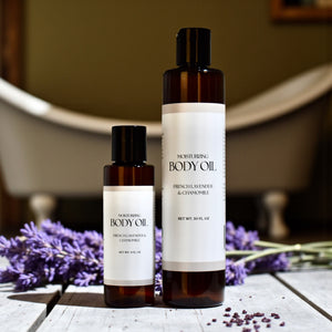 Moisturizing Body Oil- French Lavender & Chamomile
