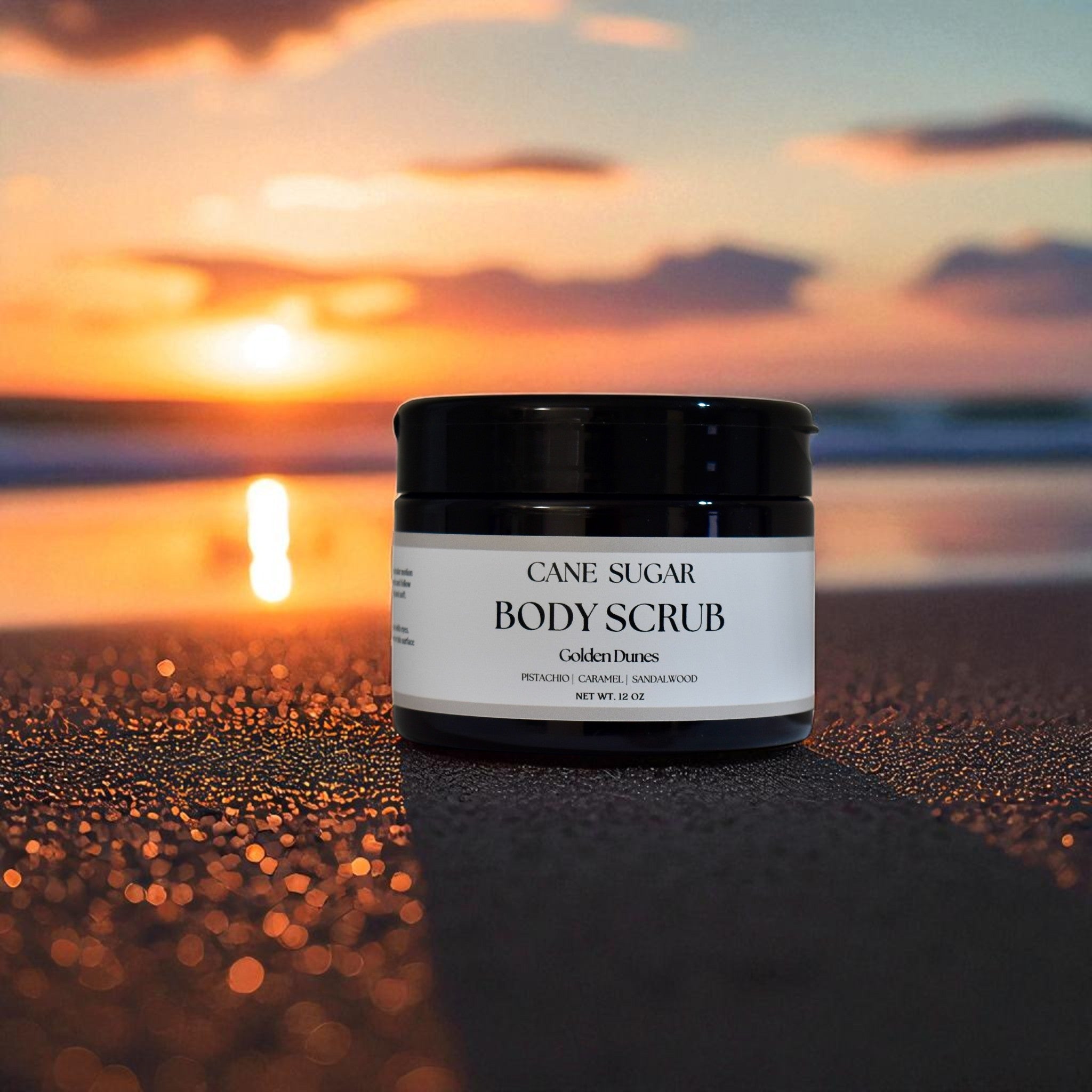 Cane Sugar Body Scrub- Golden Dunes
