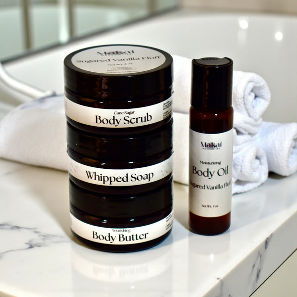 Luxury body care mini essentials set