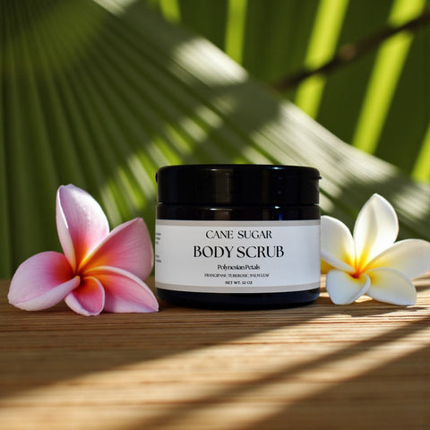 Cane Sugar Body Scrub - Polynesian Petals