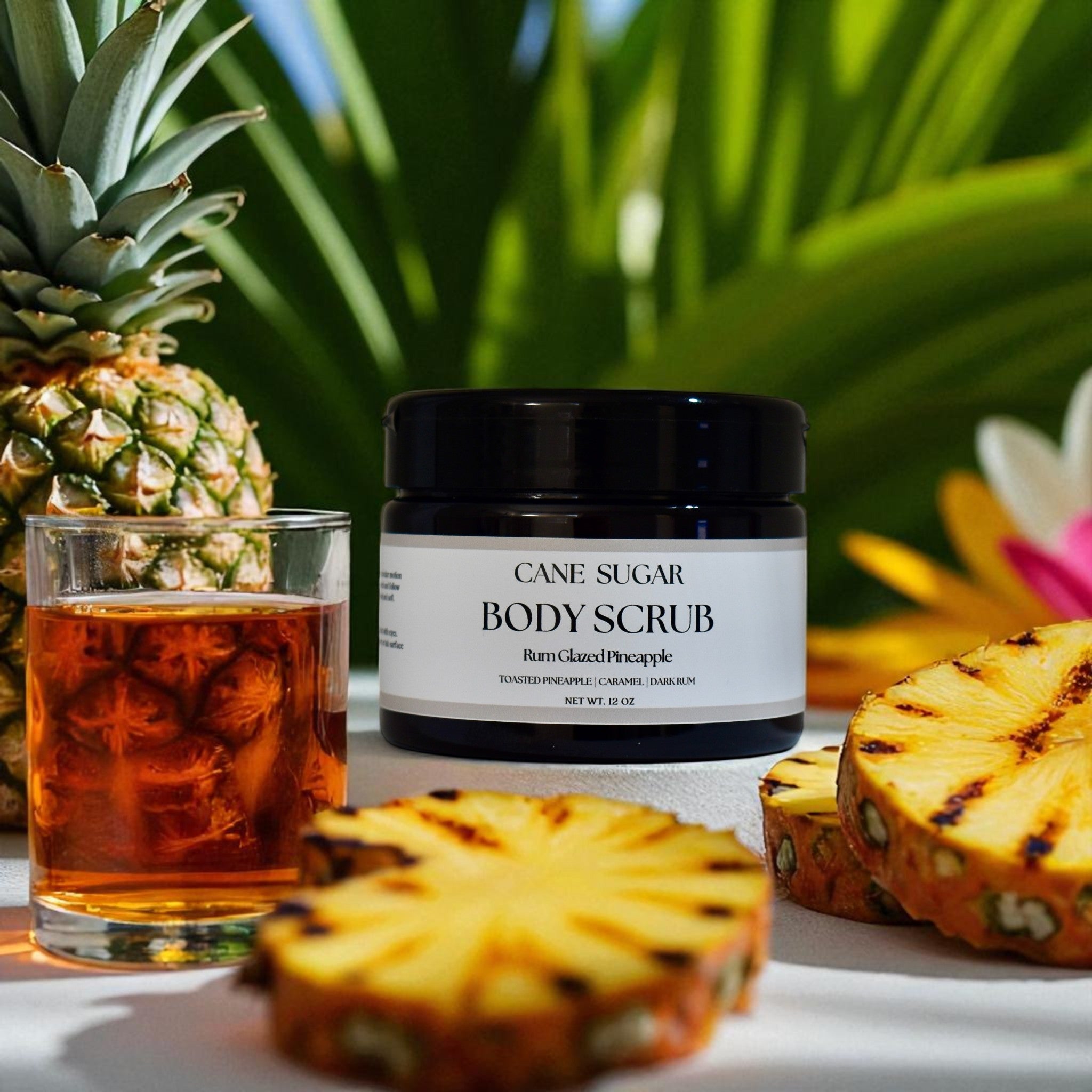 Cane Sugar Body Scrub - Rum Glazed Pineapple