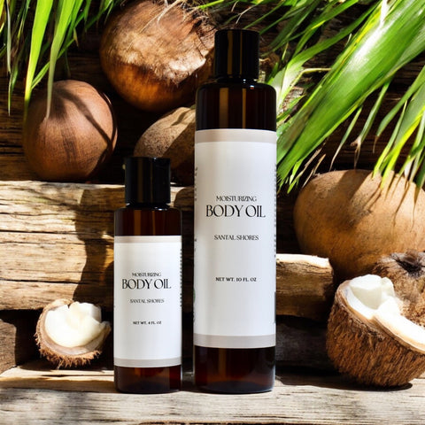 Moisturizing Body Oil- Santal Shores