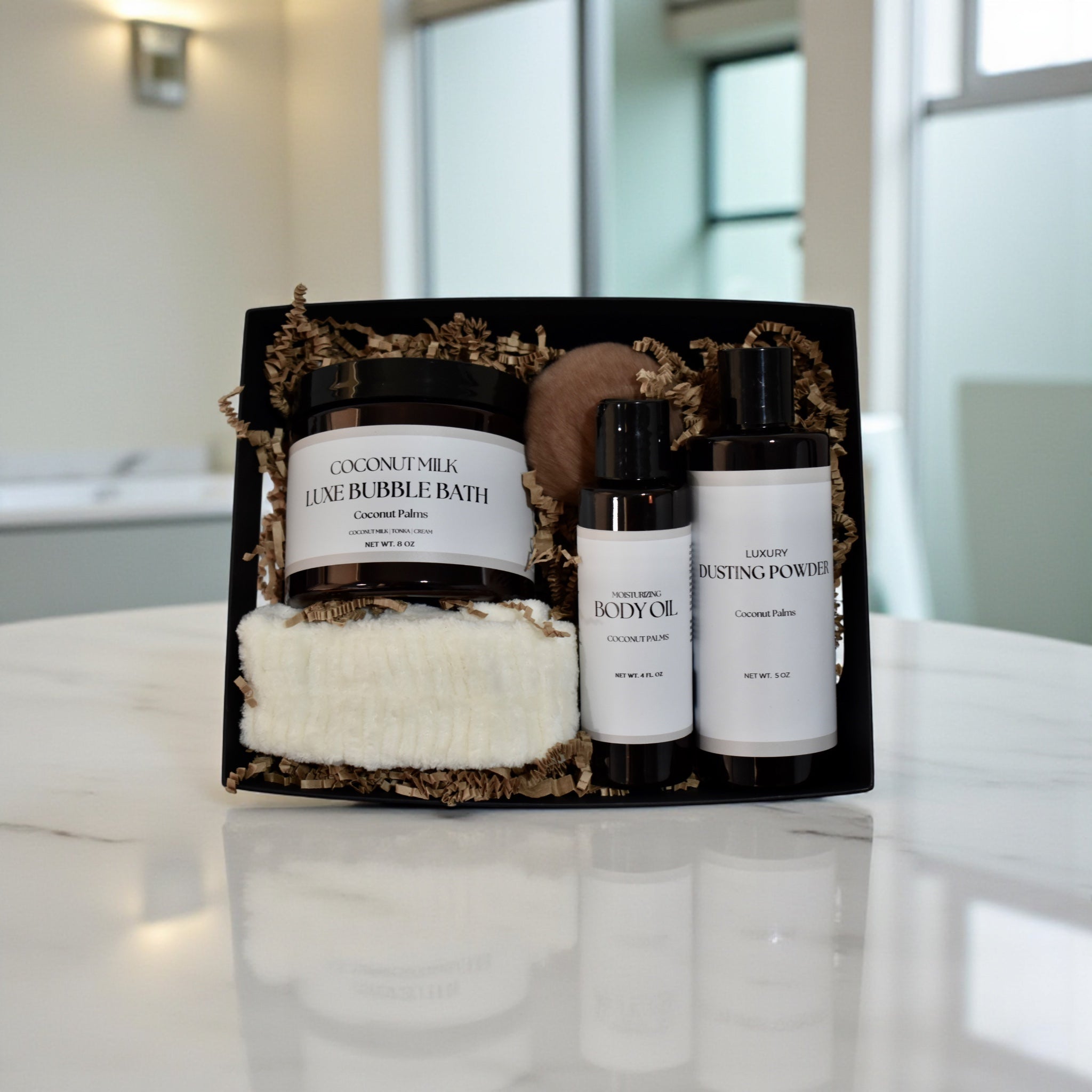 Bath and body pamper gift set