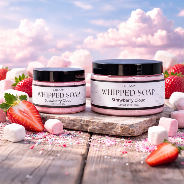 Whipped Soap - Strawberry Cloud