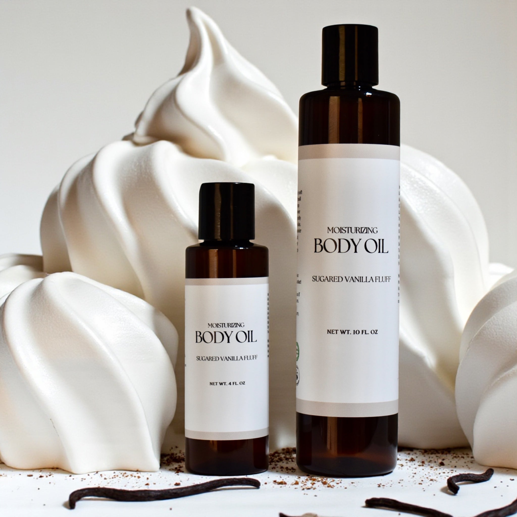 Moisturizing Body Oil- Sugared Vanilla Fluff