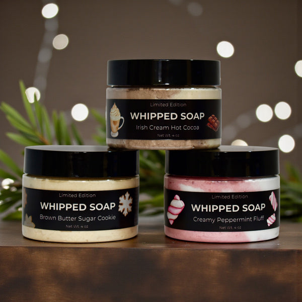 Seasonal Whipped Soap Trio